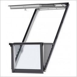 Velux Cabrio Balcony Sgle Slate PK19 94x252cm