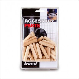 Wooden Dowels 8 x 30mm (50) Trend DWL/2/50