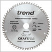 Trend - Craft Saw Blade 250mm x 60T x 30mm Trend CSB/25060