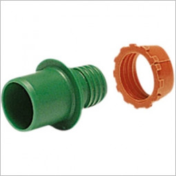 Plasson 20mmx3/8 Adaptor Class D Dk Green 7789004