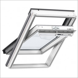 Velux Centre Pivot White Poly SK06 114 x 118cm