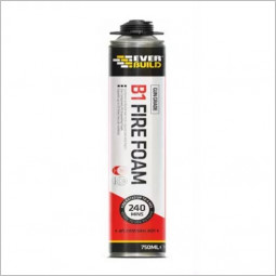 Fire Rated B1 Expanding foam 750ml (to fit Gun)