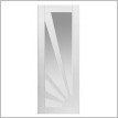 J B Kind - Aurora White Glazed 35x1981x762mm Primed